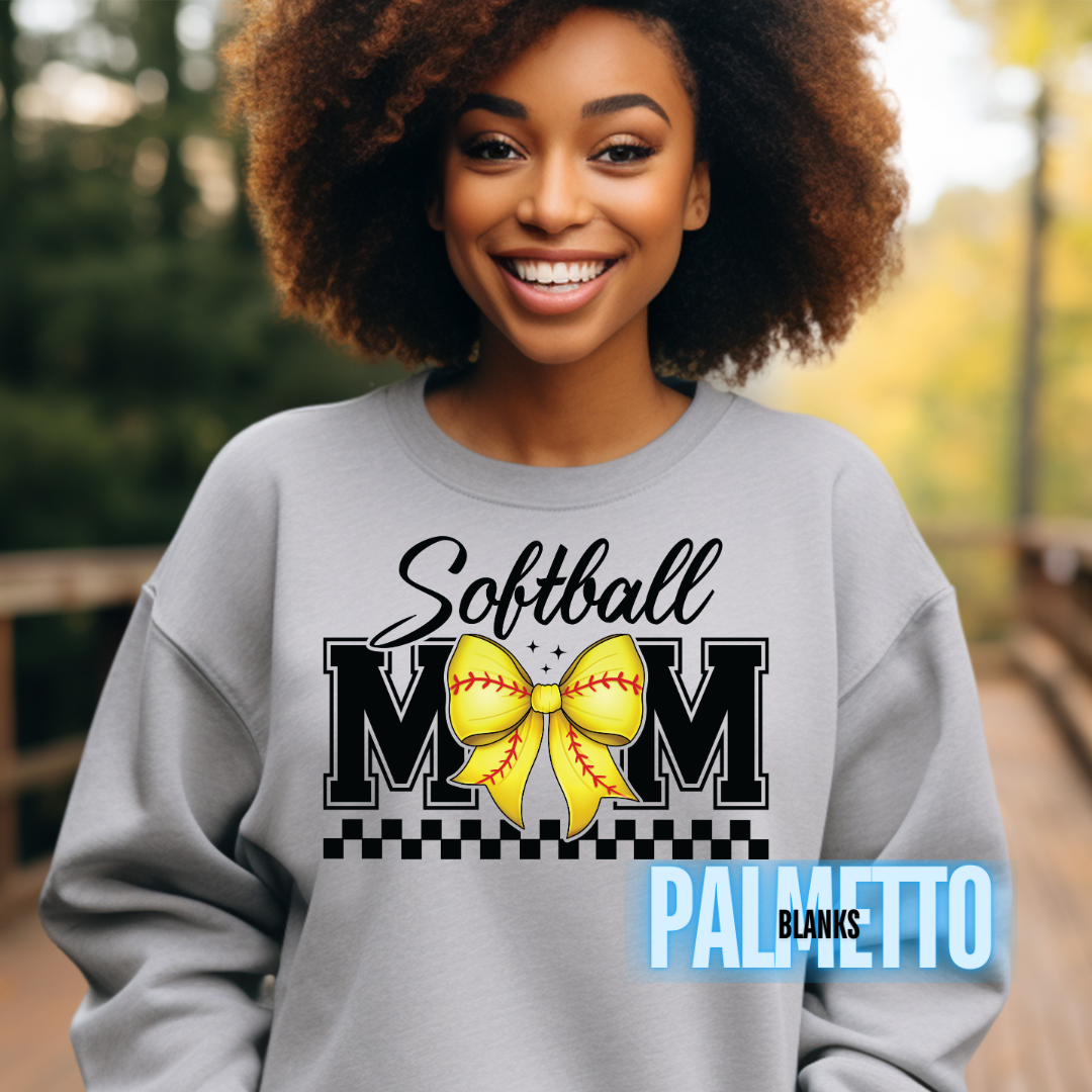 Softball Mom - Full Color Screen Print Transfer