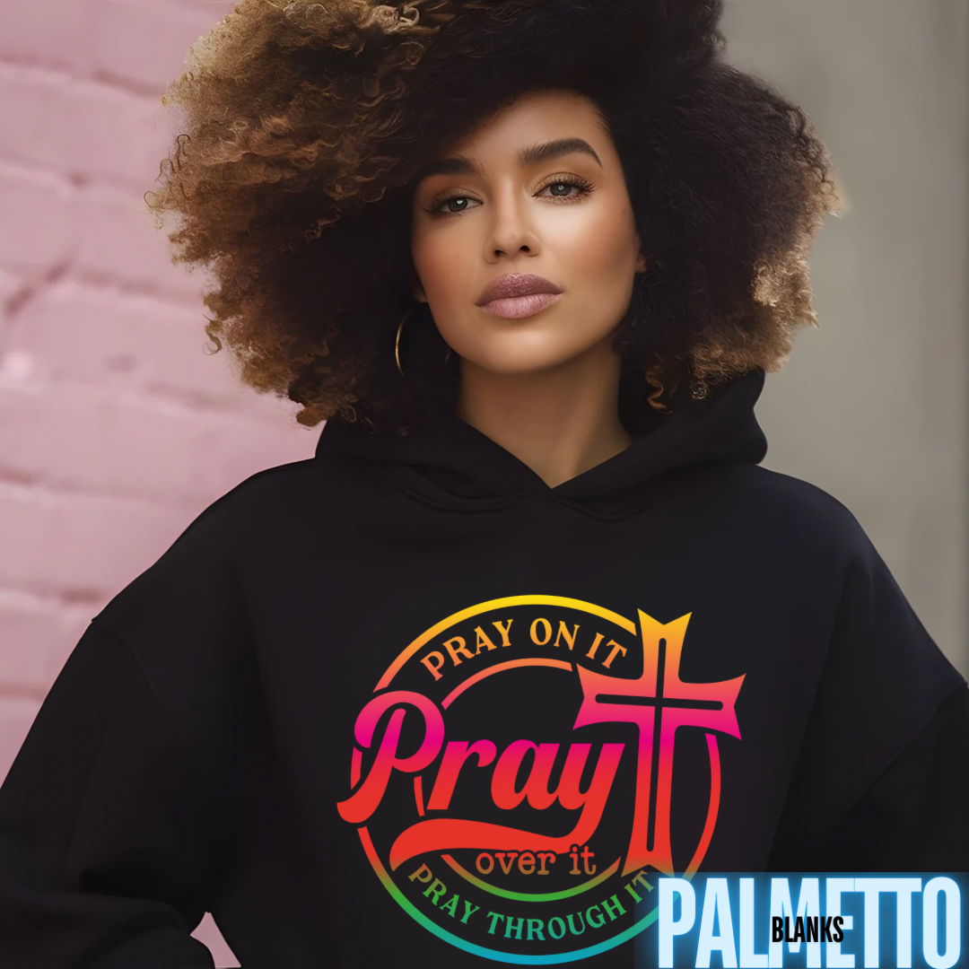 Pray On It - Full Color Screen Print Transfer