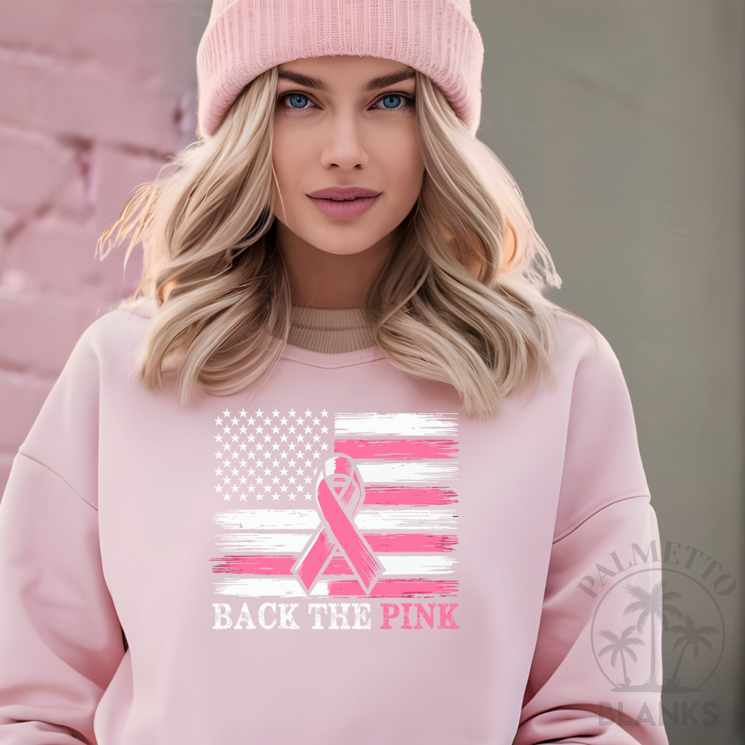Back The Pink - Full Color Transfer