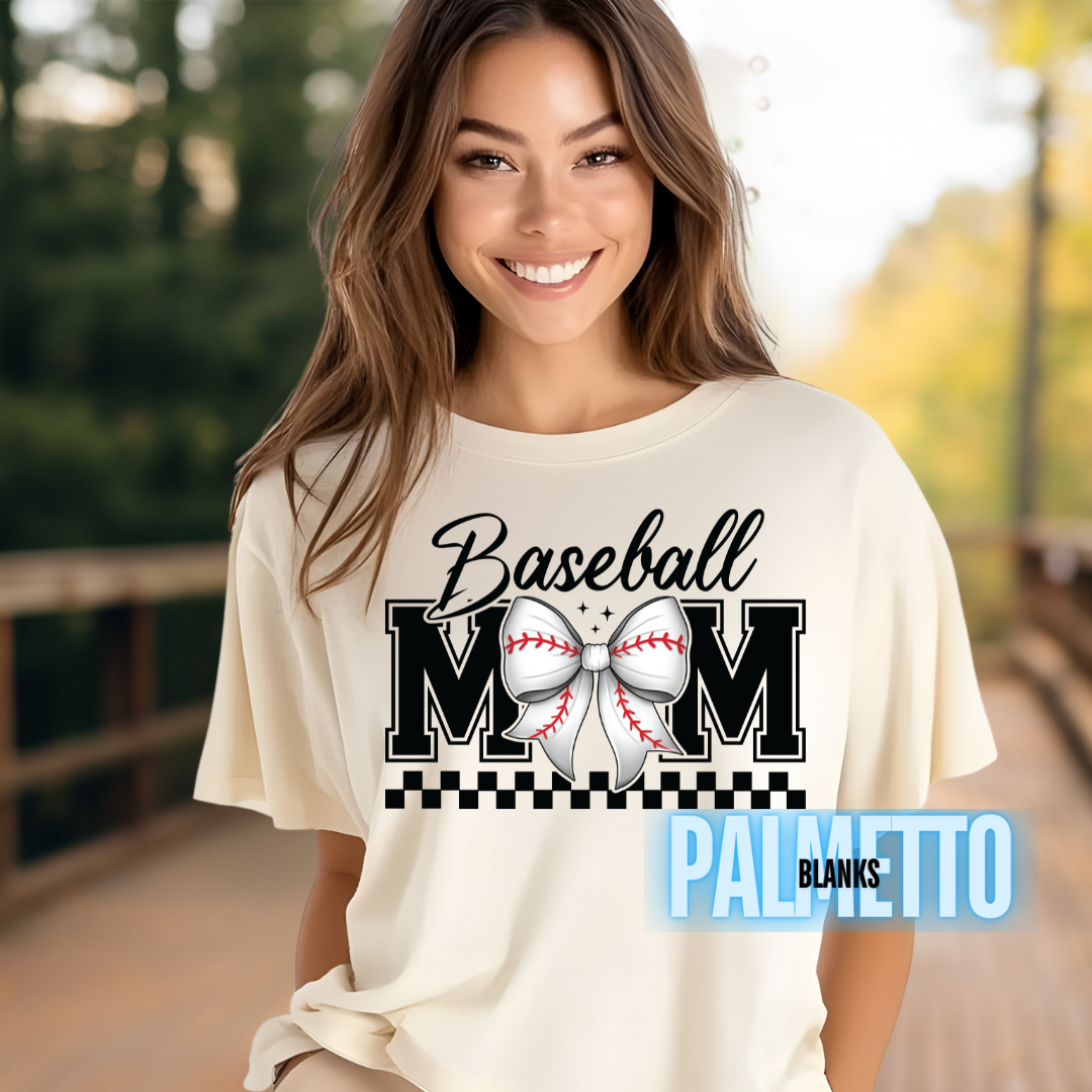 Baseball Mom - Full Color Screen Print Transfer