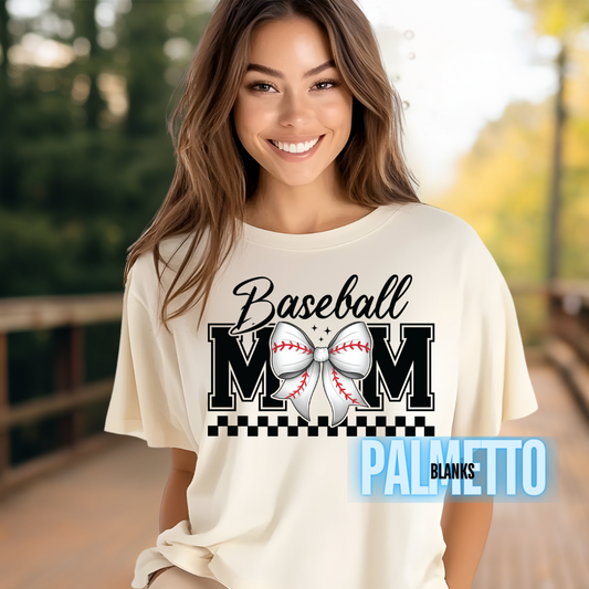 Baseball Mom -  Full Color Screen Print Transfer
