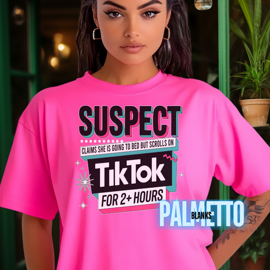 Suspect on TikTok - Full Color Transfer