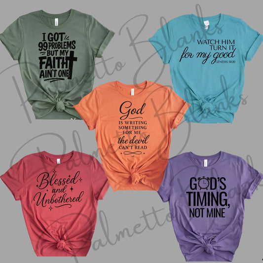 Faith-Based Screen Print Transfer Bundle – (25 Transfers)
