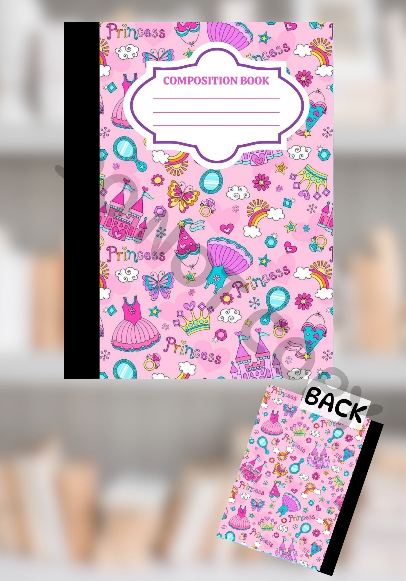 Princess Dreams Composition Notebook